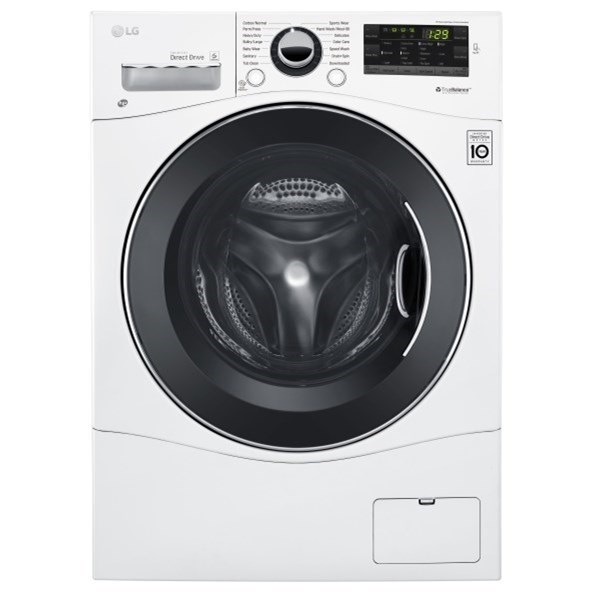 LG Appliances WM1388HW 2.3 cu. ft. Capacity 24” Compact Front Load